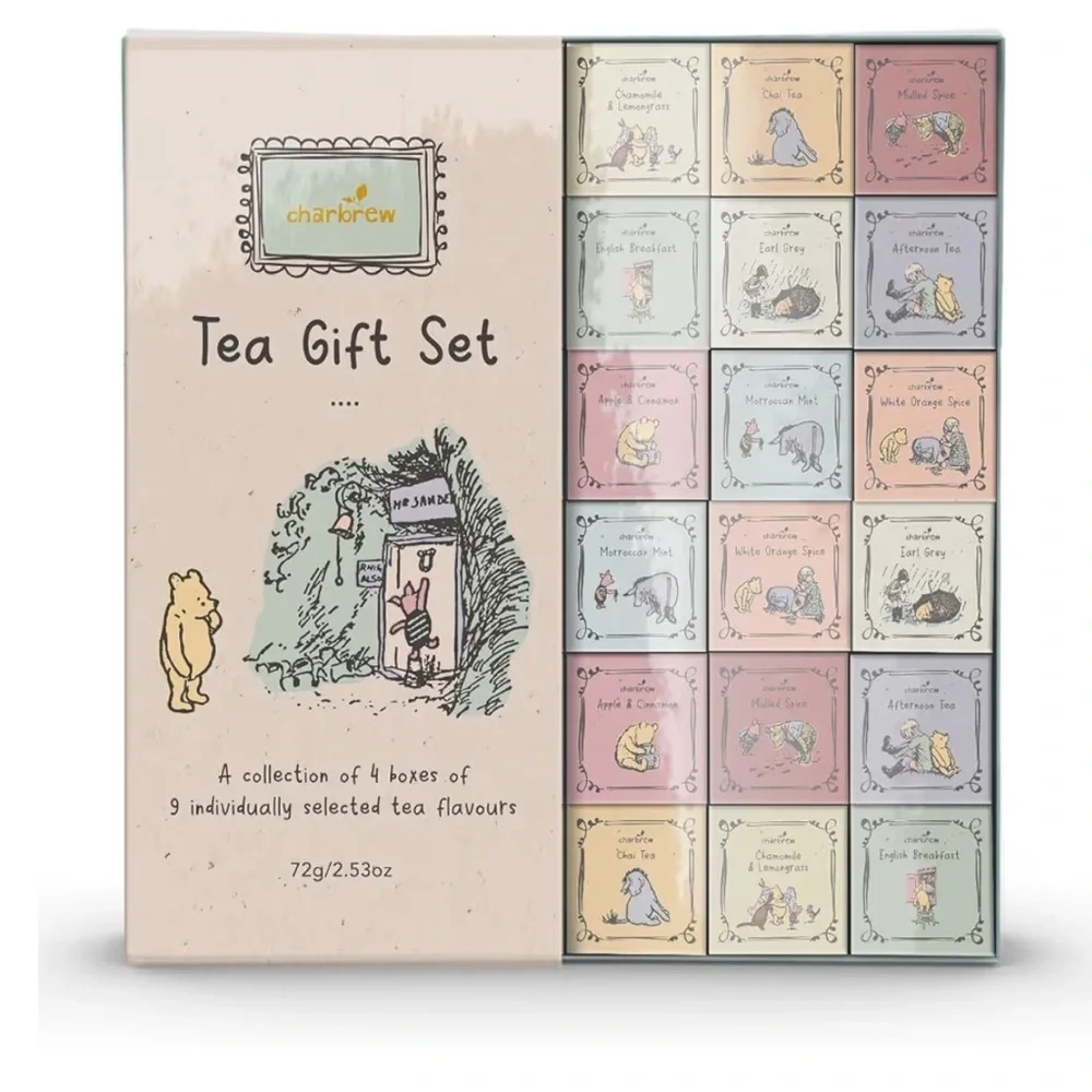 Charbrew | Winnie The Pooh 216 Assortment Tea Gift Set Flavor Varieties